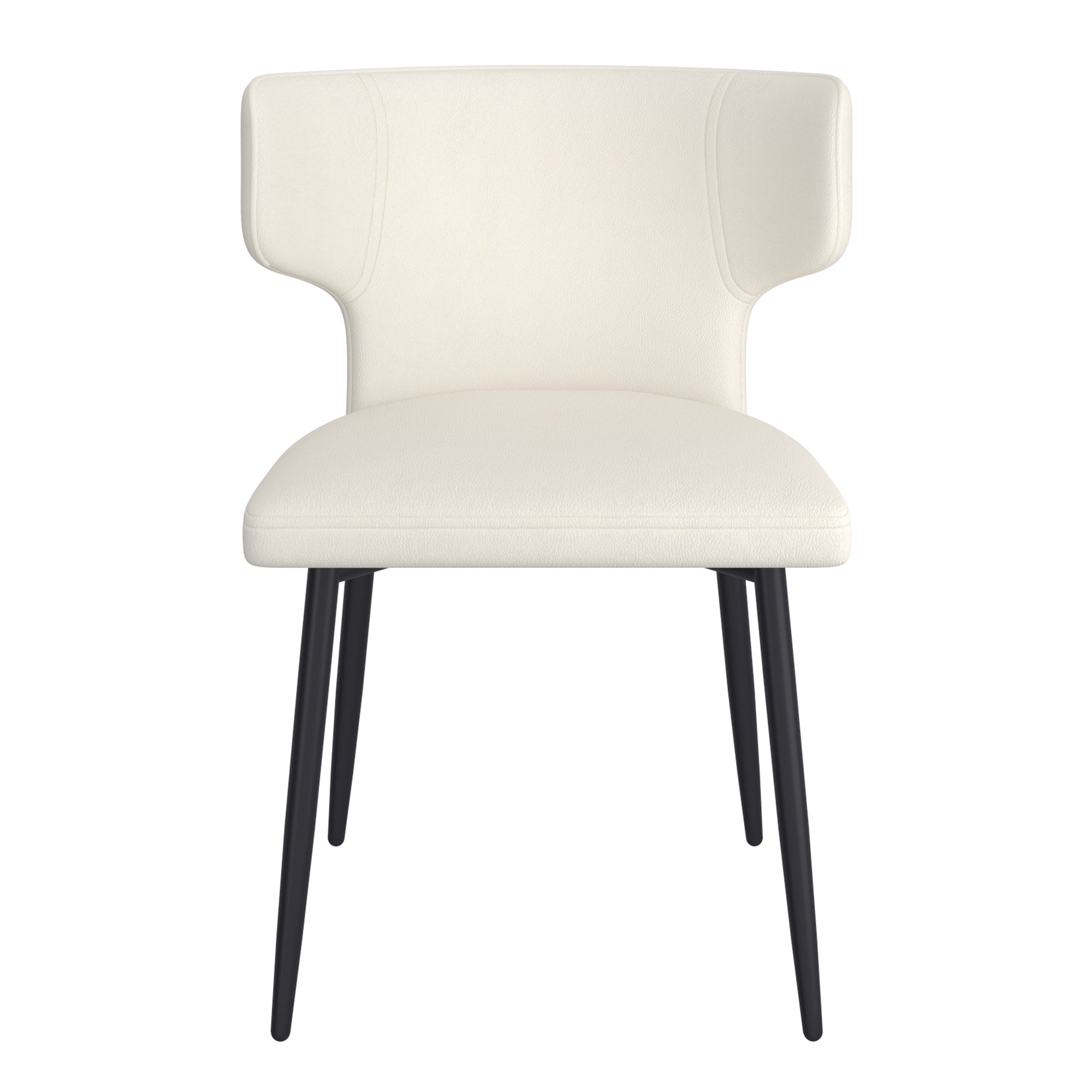 Olis Dining Chair, Faux Leather, Set Of 2