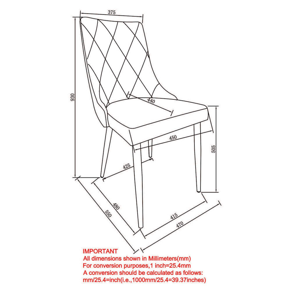 Devo Dining Chair, Set Of 2