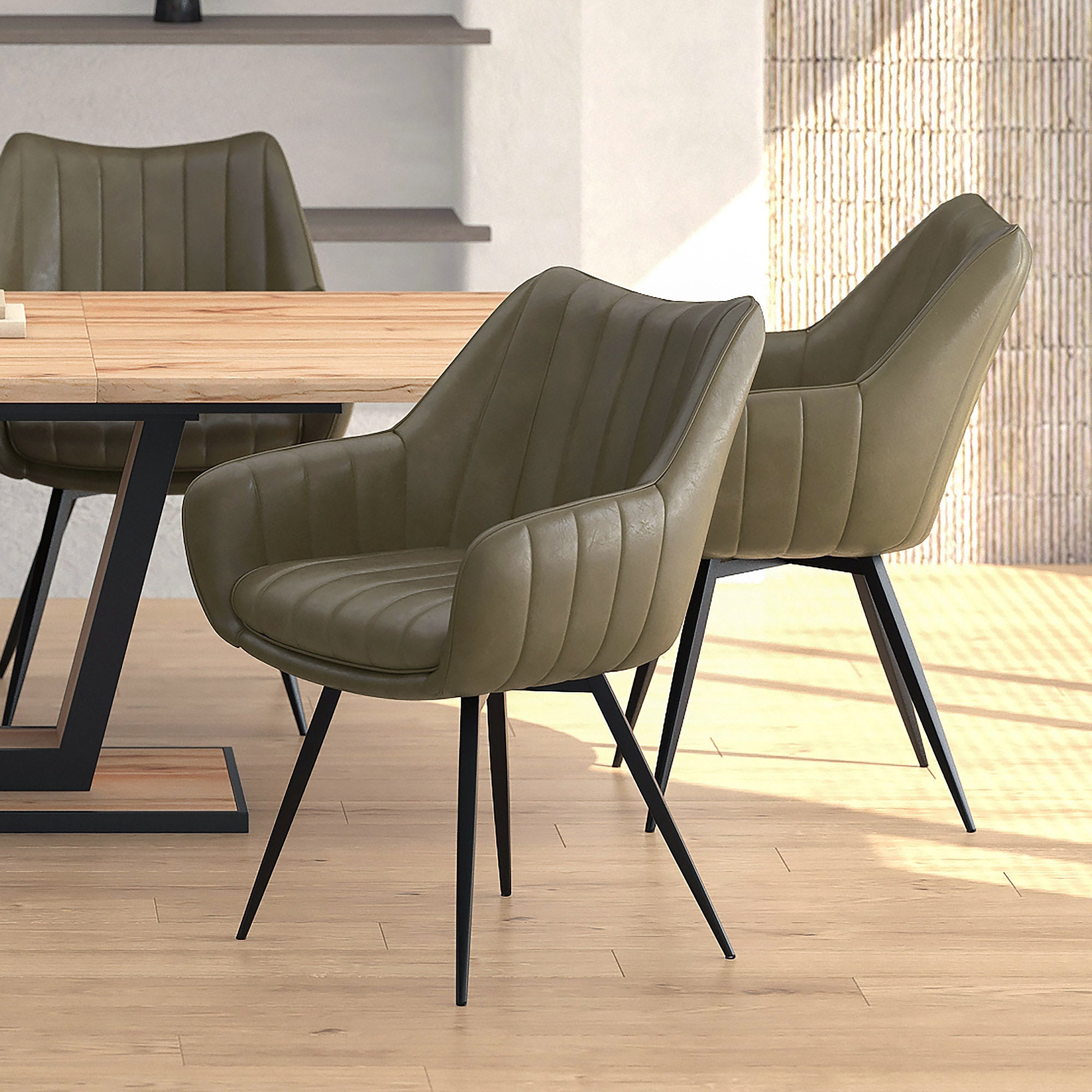 Talon Swivel Dining/Accent Chair, Set Of 2