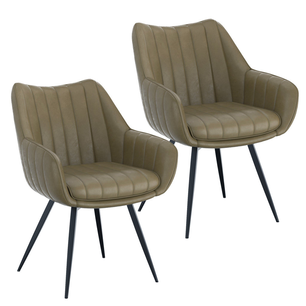 Talon Swivel Dining/Accent Chair, Set Of 2