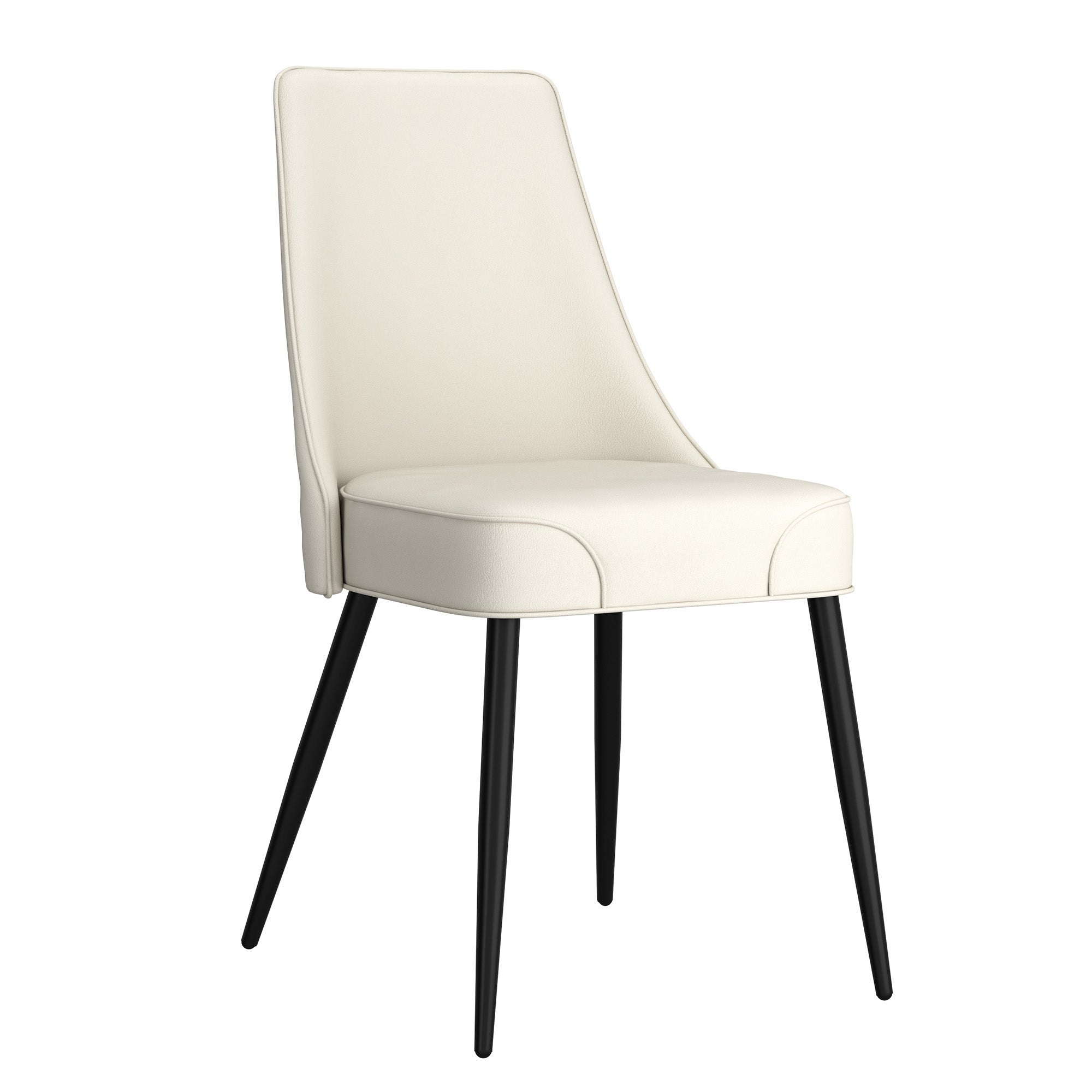 Koda Dining Chair, Faux Leather, Set Of 2