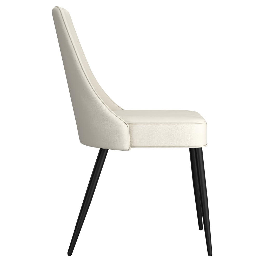 Koda Dining Chair, Faux Leather, Set Of 2