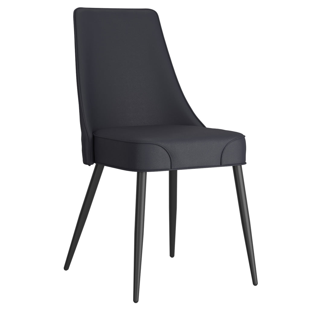 Koda Dining Chair, Faux Leather, Set Of 2