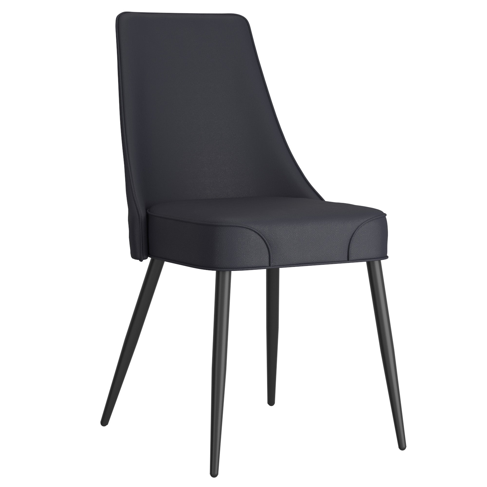 Koda Dining Chair, Faux Leather, Set Of 2