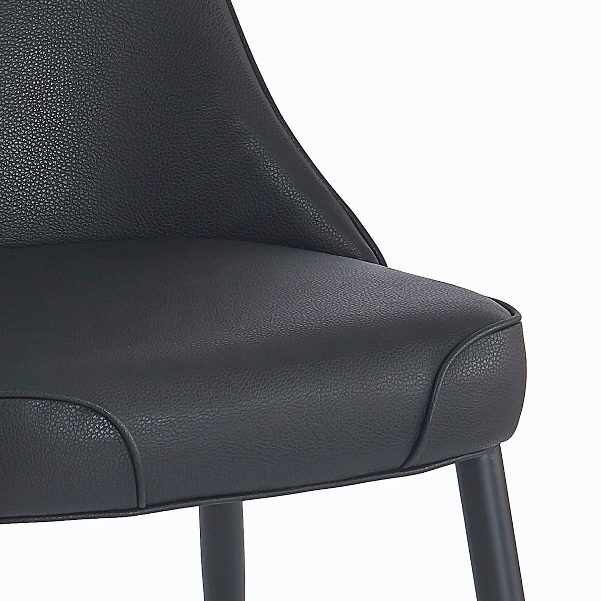 Koda Dining Chair, Faux Leather, Set Of 2
