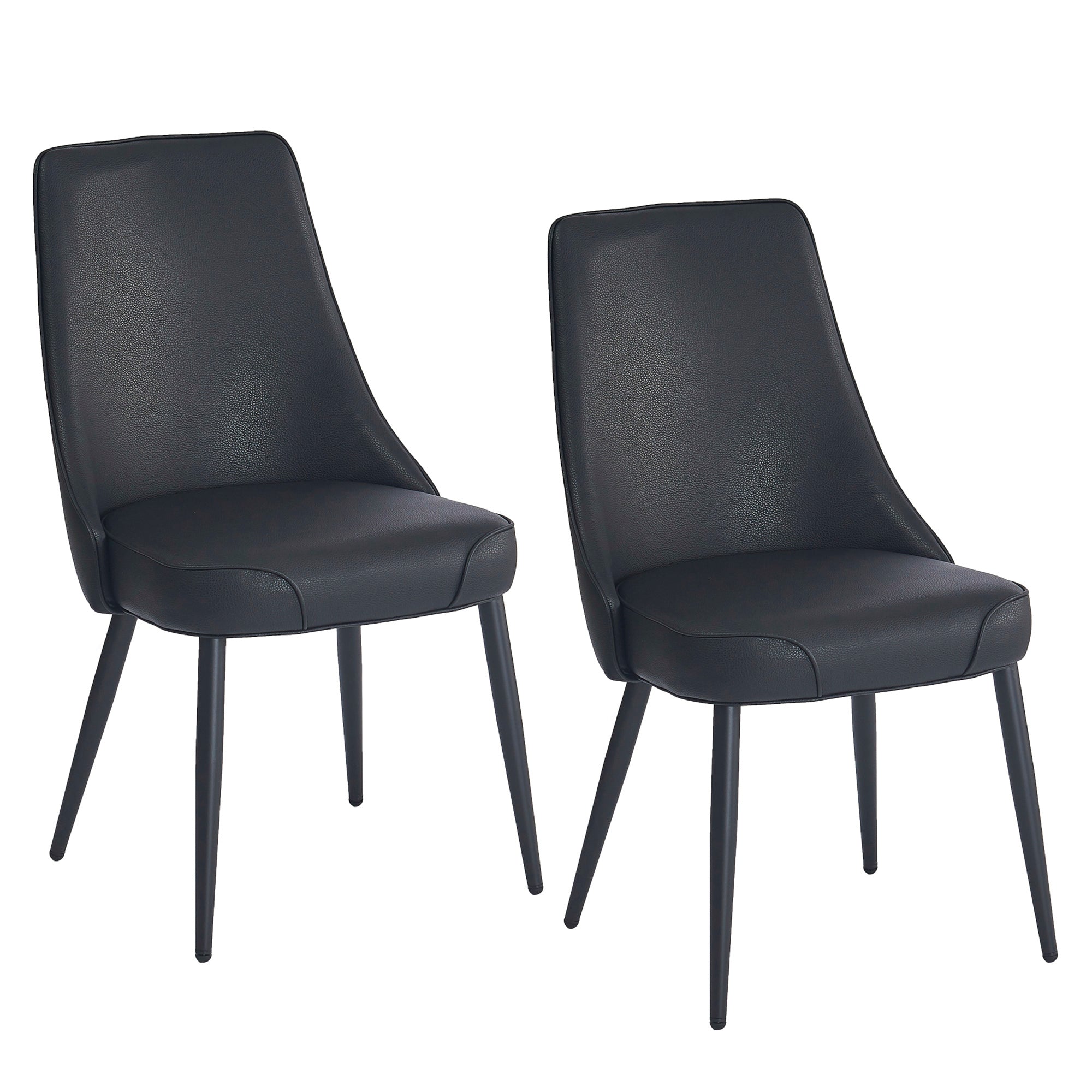 Koda Dining Chair, Faux Leather, Set Of 2