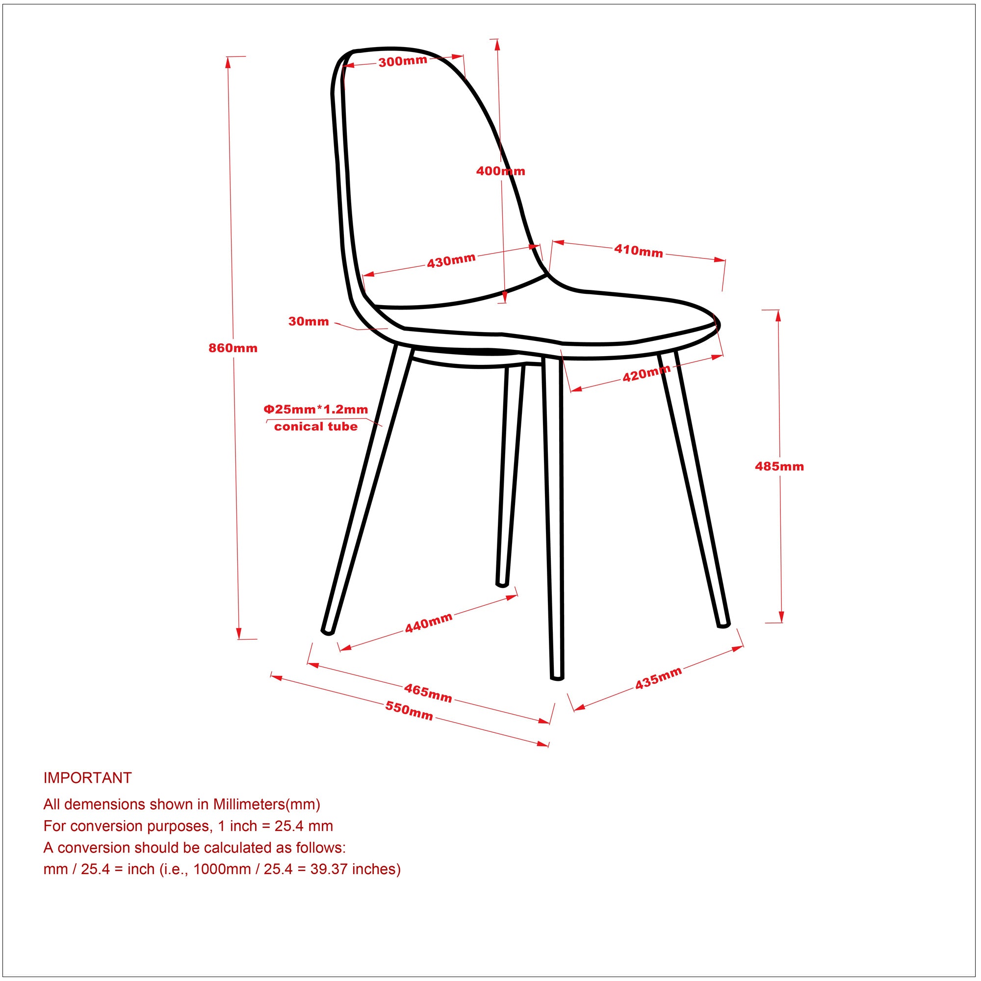 Lyna Dining Chair, Set Of 4