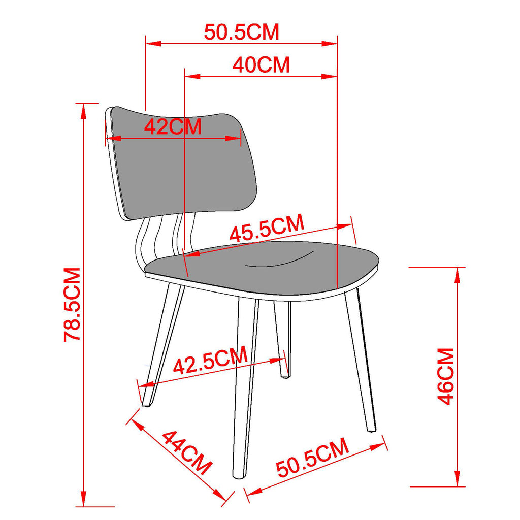 Zuni Dining Chair, Fabric