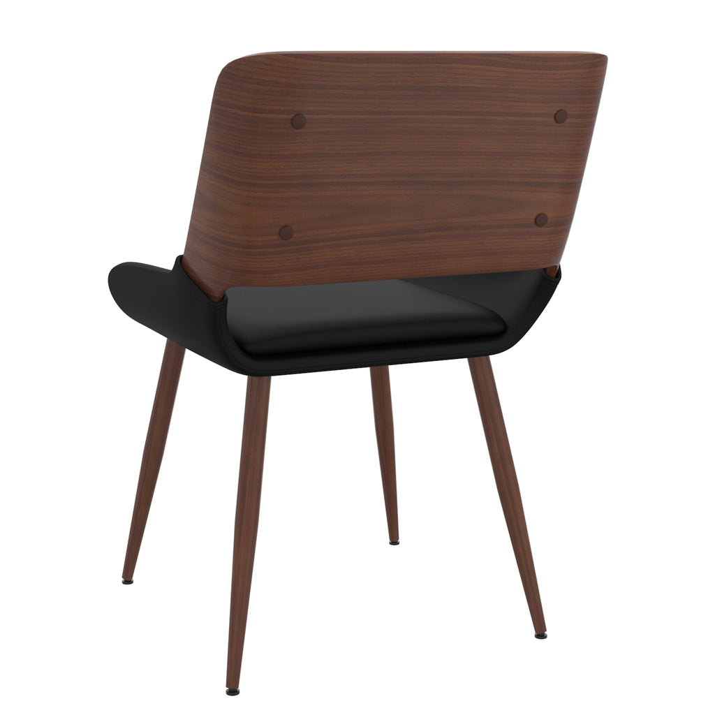 Hudson Dining Chair, Faux Leather