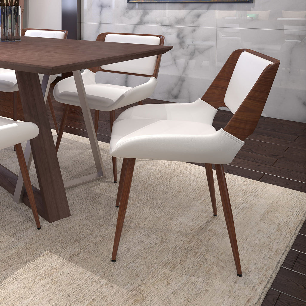 Hudson Dining Chair, Faux Leather