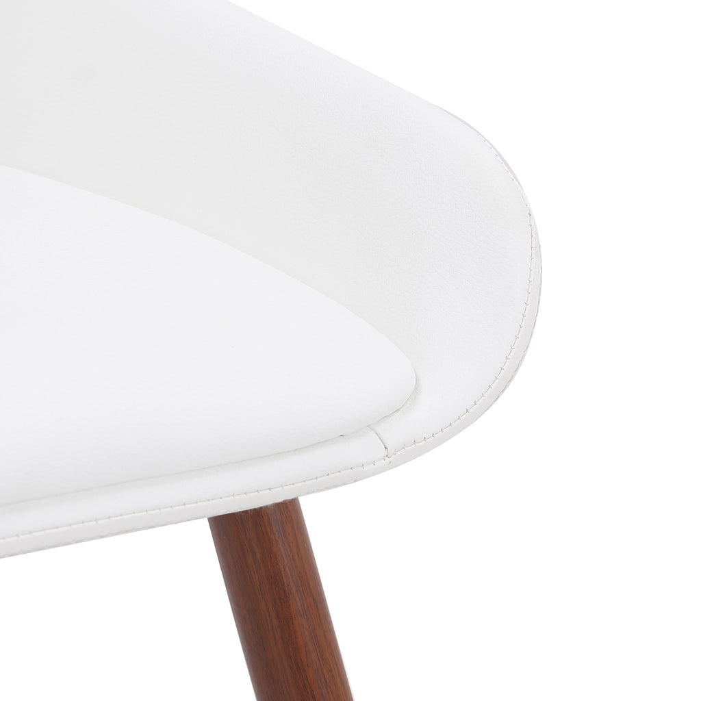 Hudson Dining Chair, Faux Leather