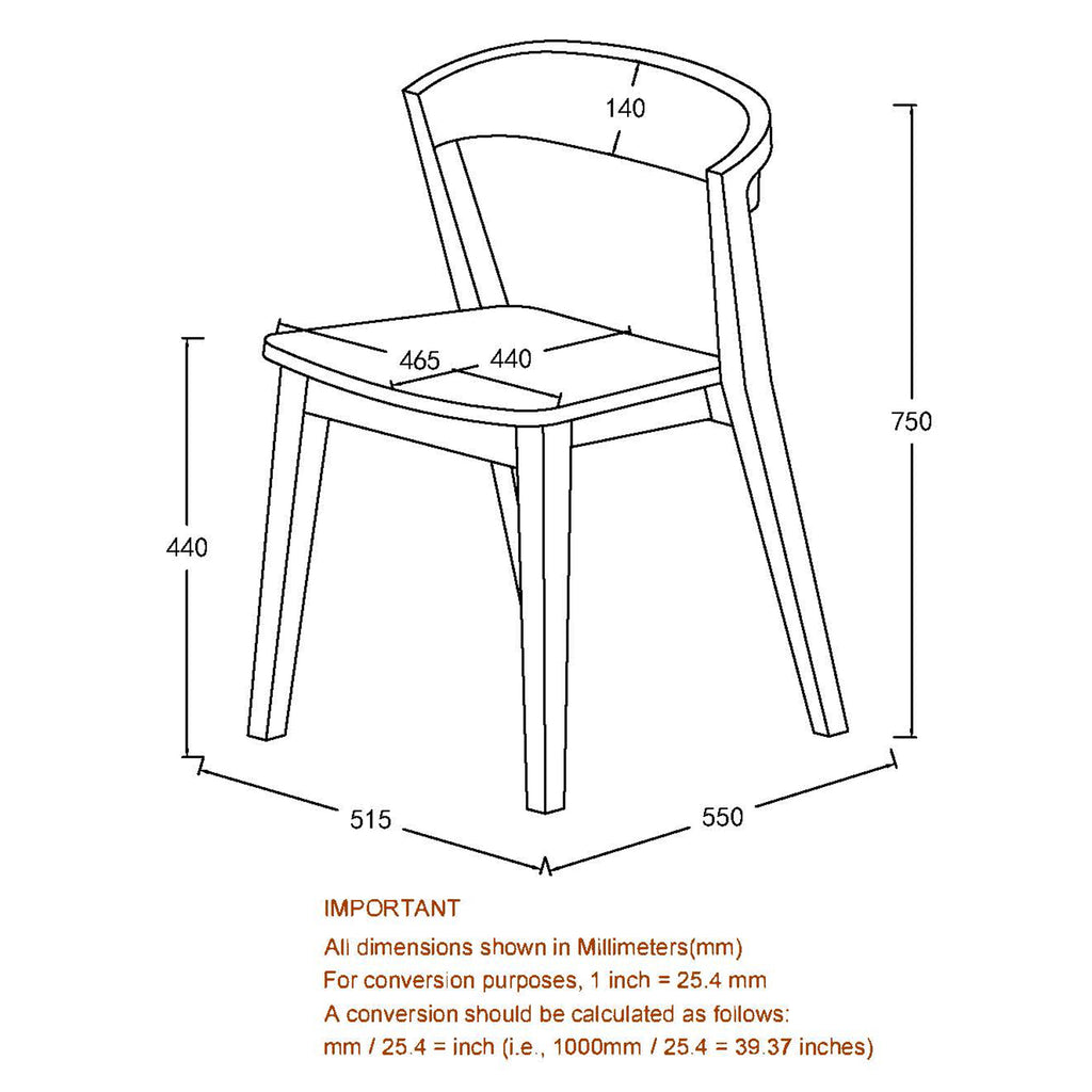 Nicco Dining Chair, Set Of 2