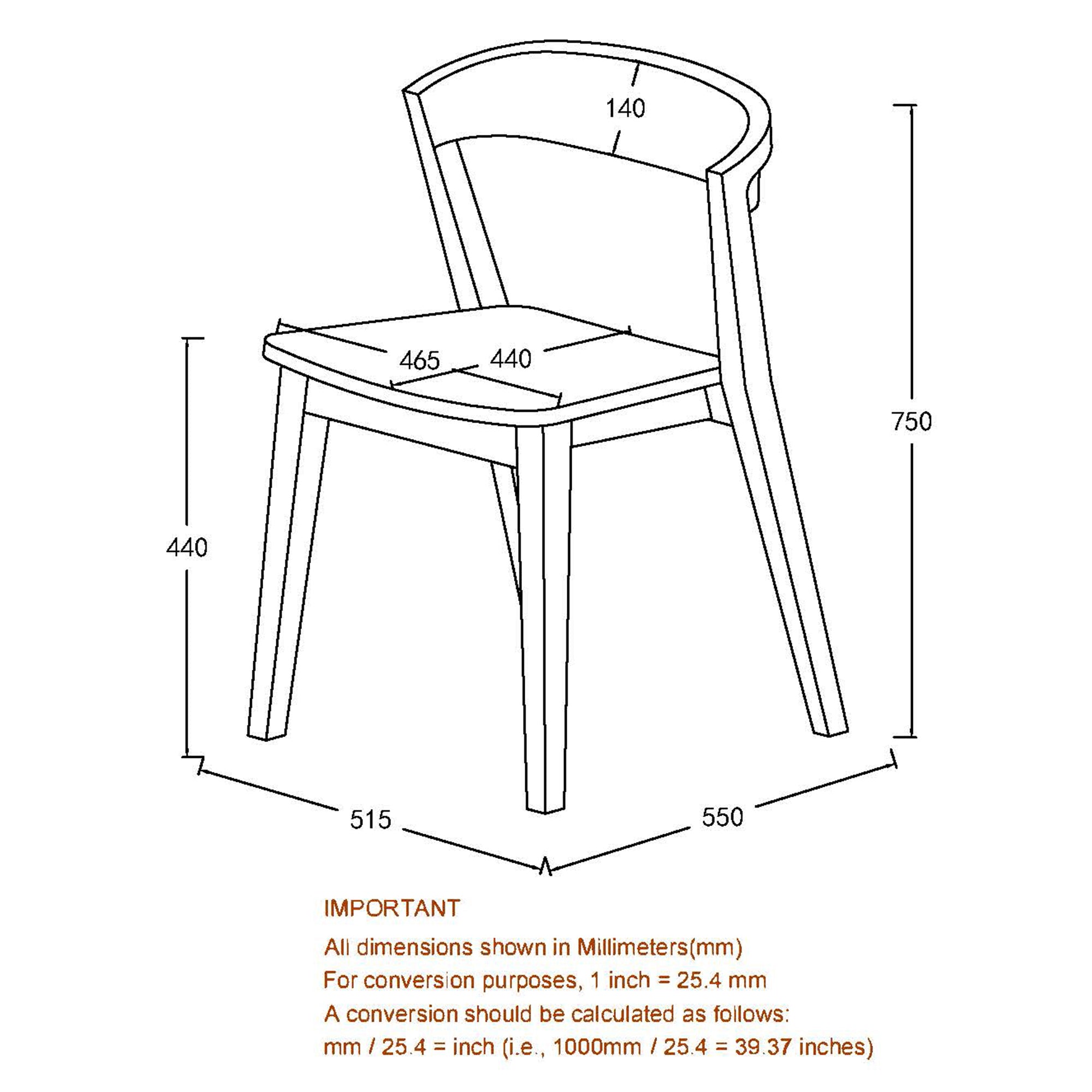 Nicco Dining Chair, Set Of 2