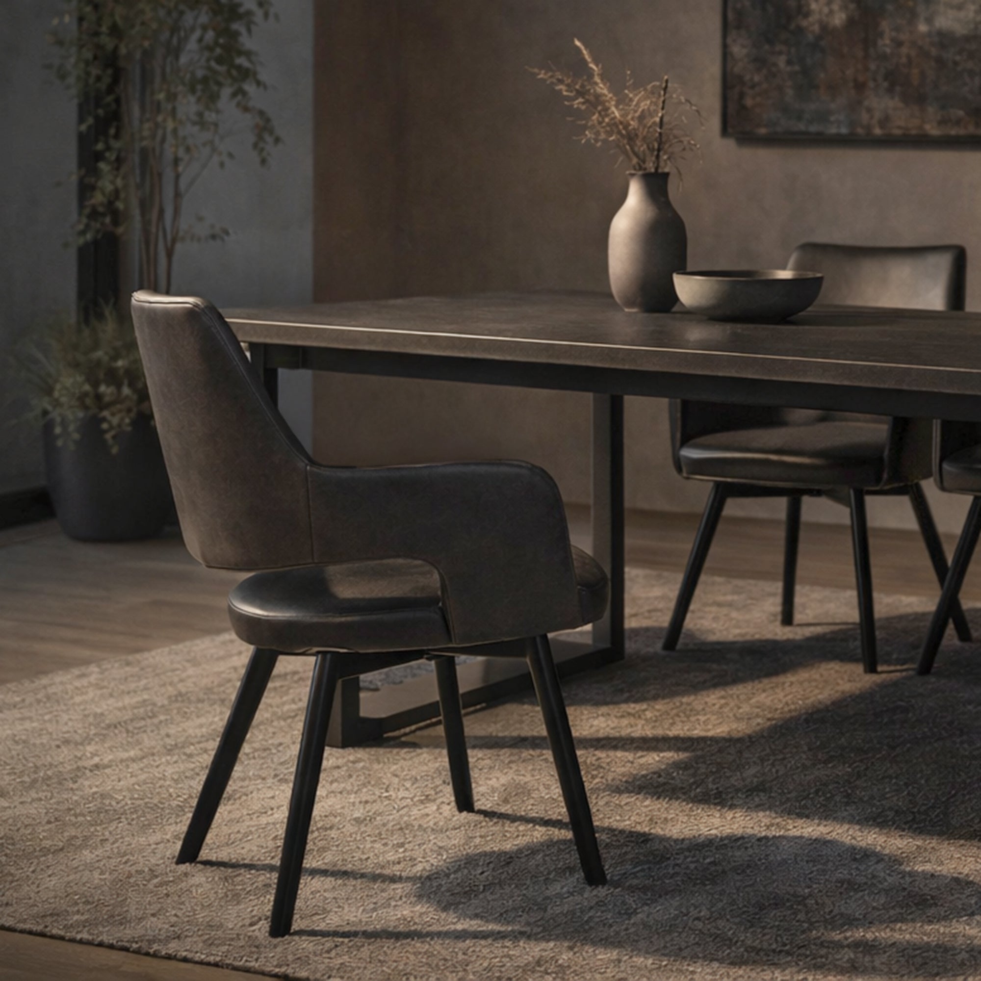 Ryder Swivel Dining/Accent Chair, Set Of 2