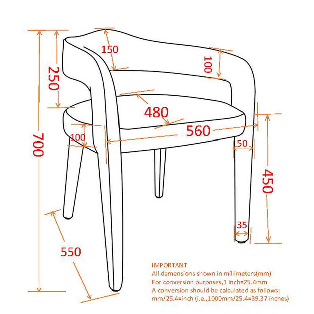 Caden Dining Chair, Set Of 2