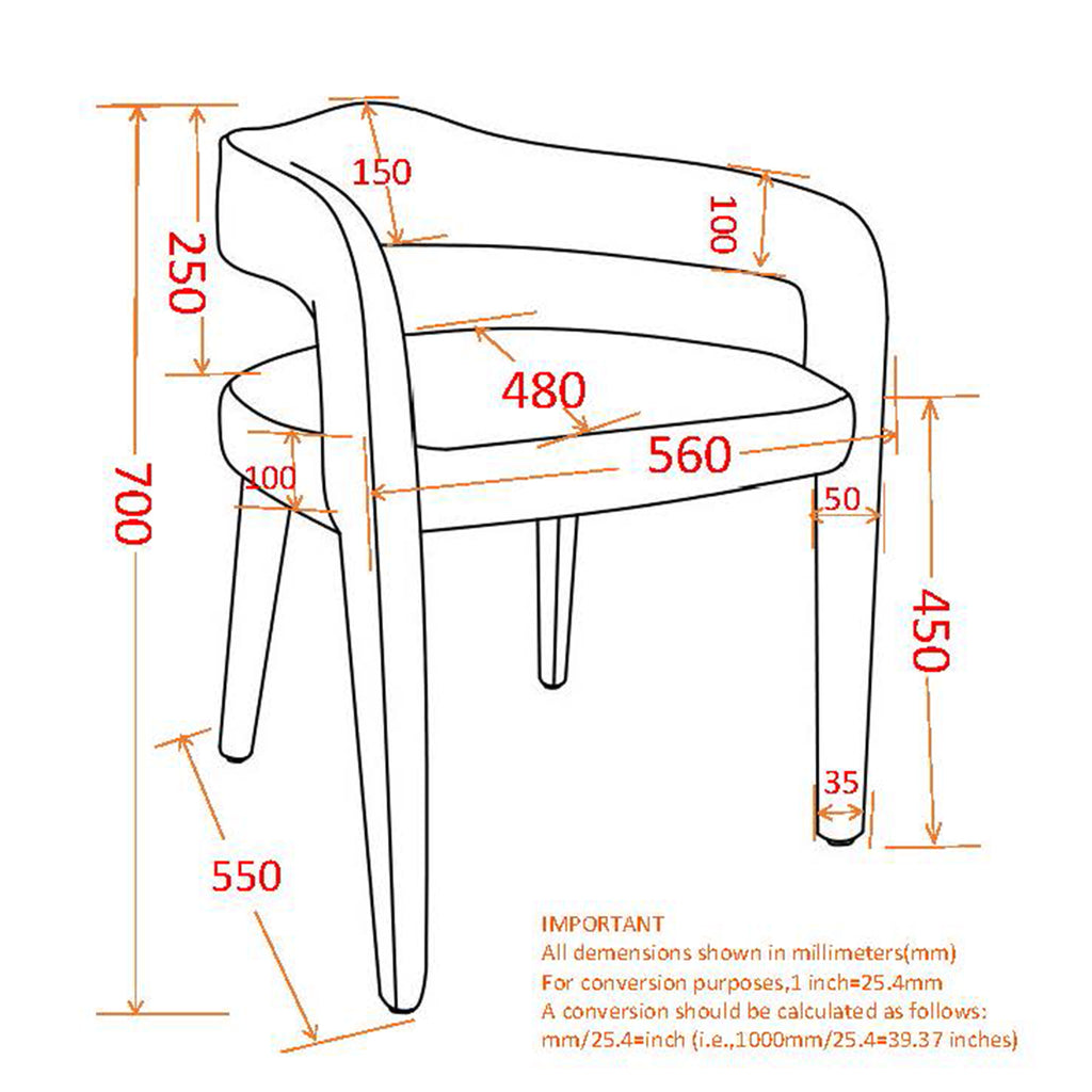 Caden Dining Chair, Set Of 2