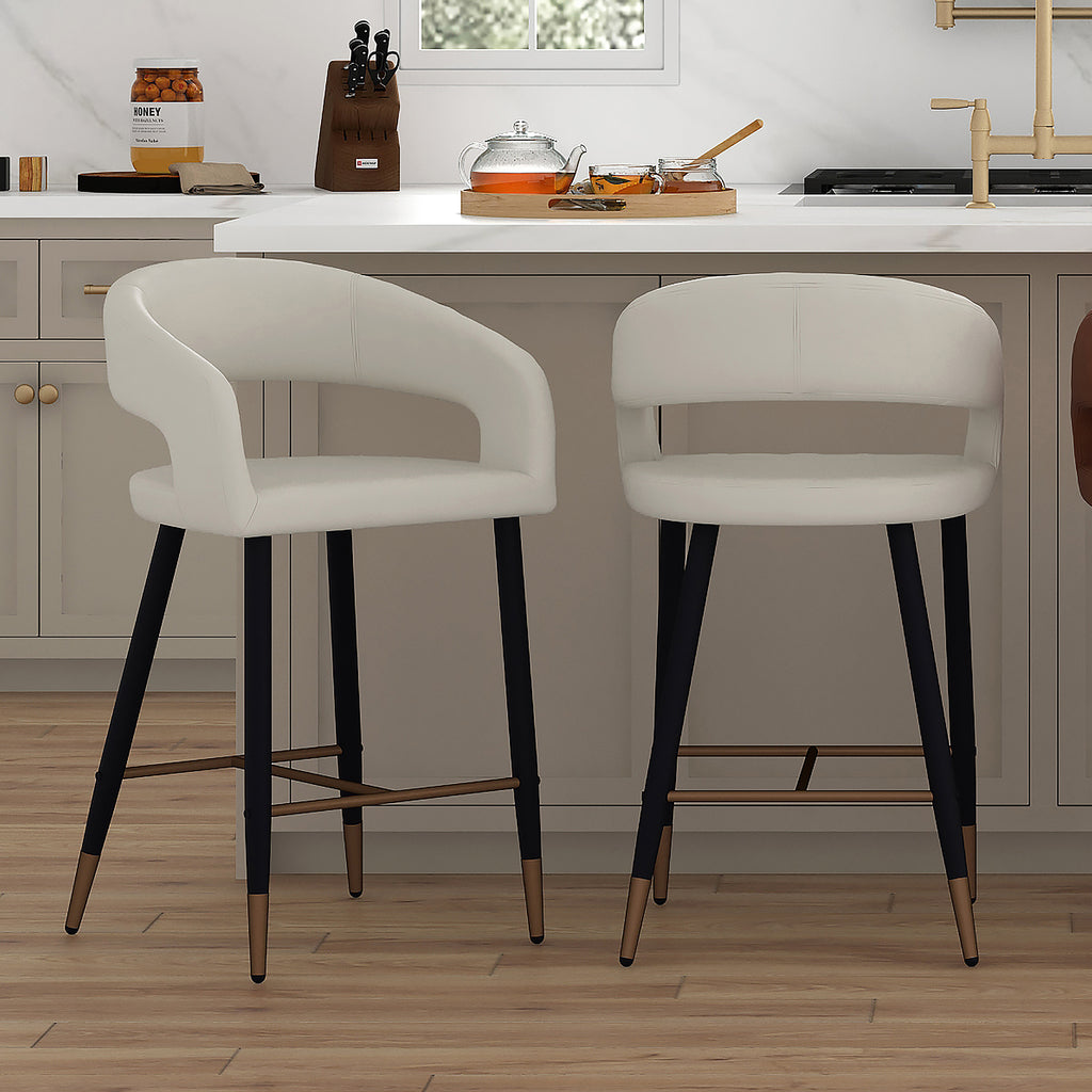 Crimson 26" Counter Stool, Set Of 2