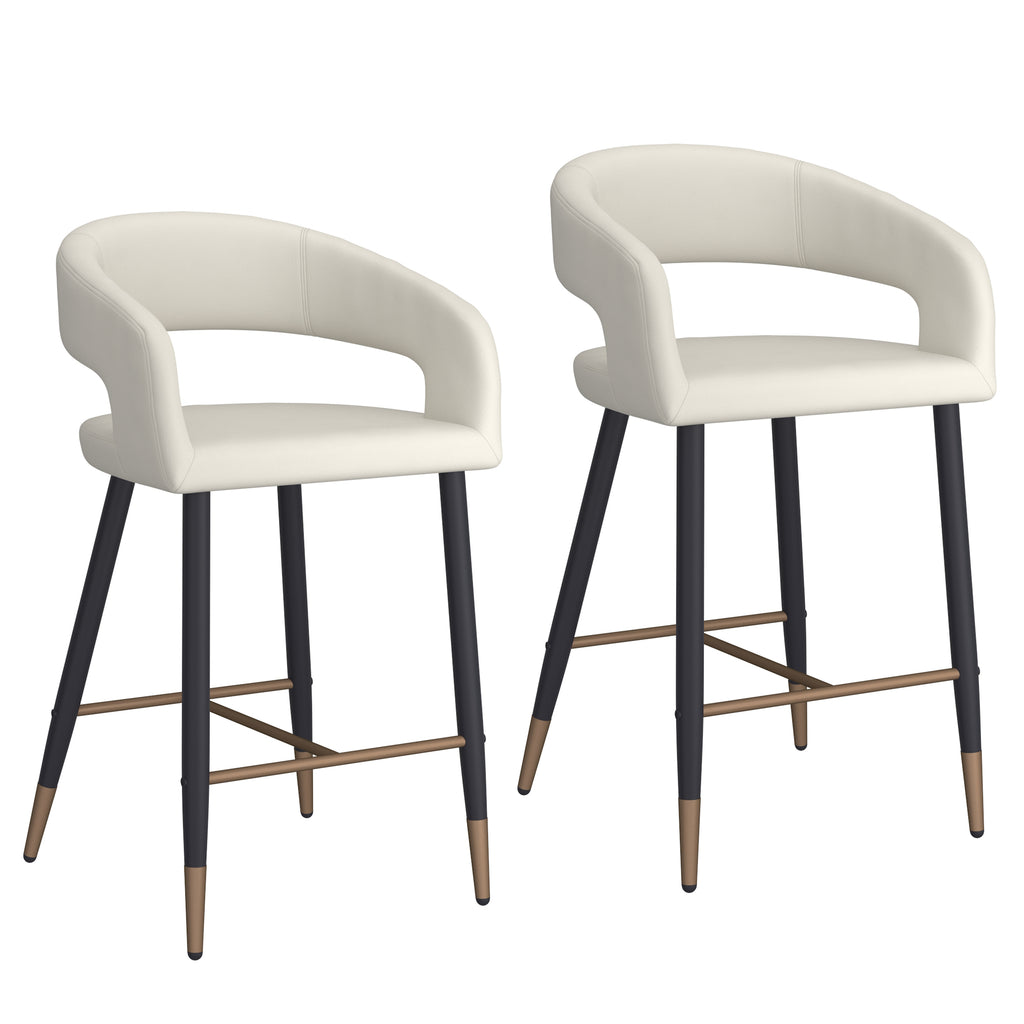 Crimson 26" Counter Stool, Set Of 2