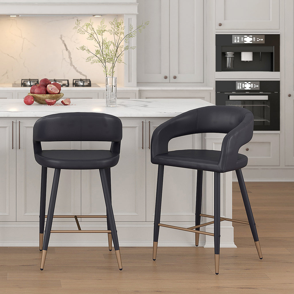 Crimson 26" Counter Stool, Set Of 2