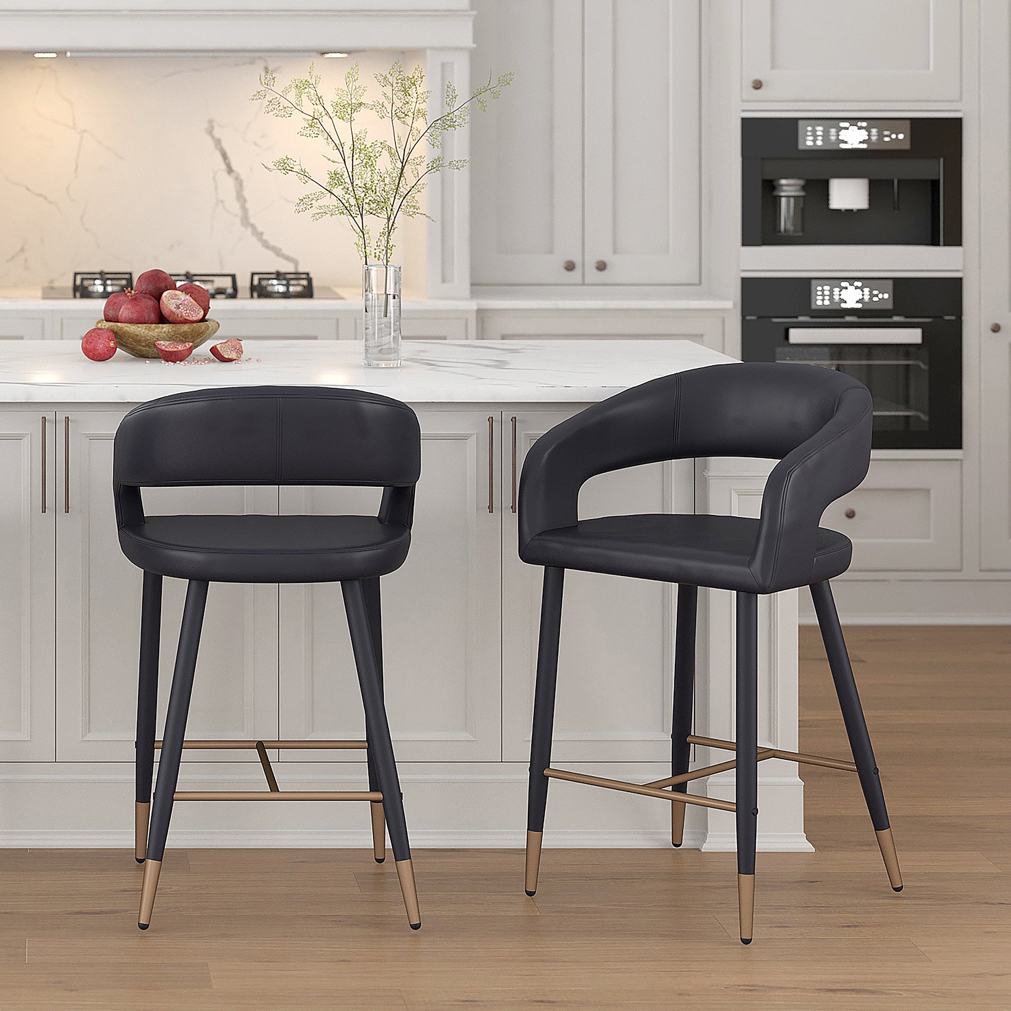 Crimson 26" Counter Stool, Set Of 2