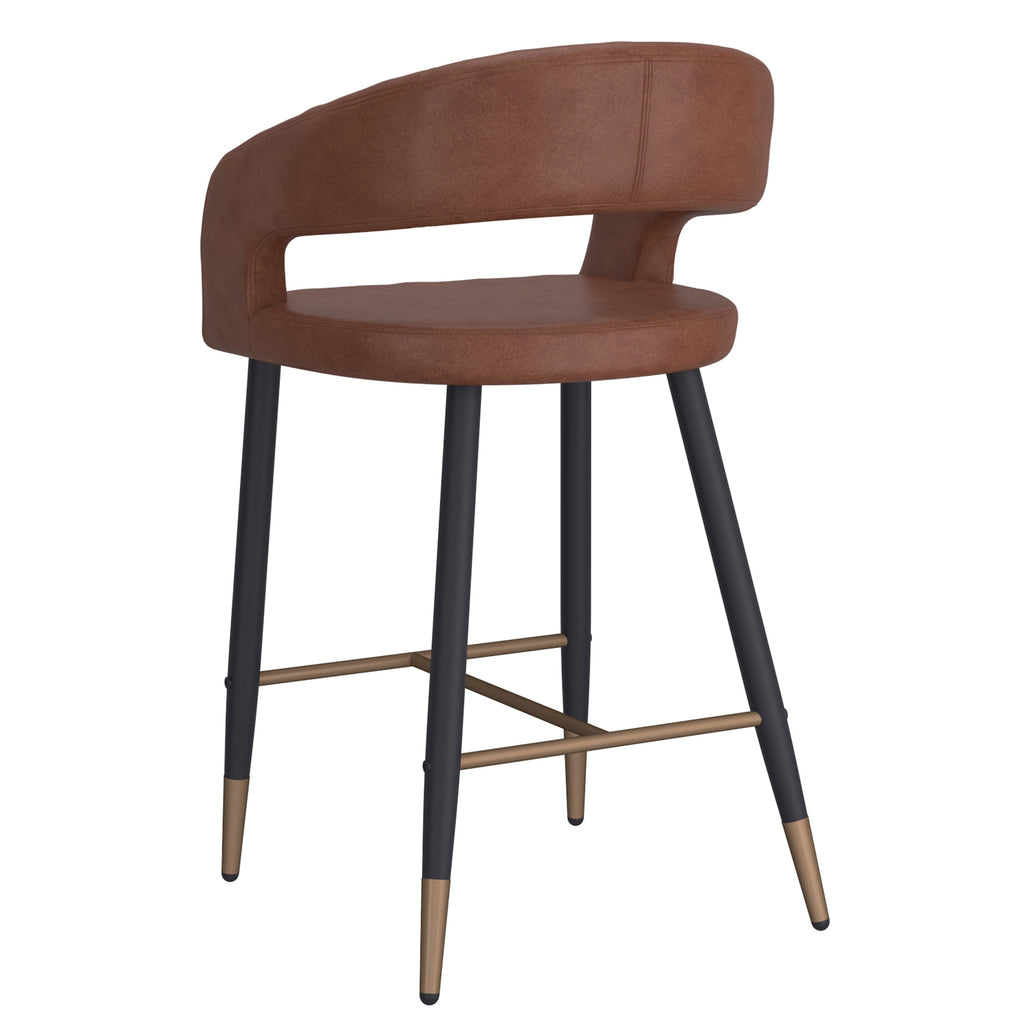 Crimson 26" Counter Stool, Set Of 2