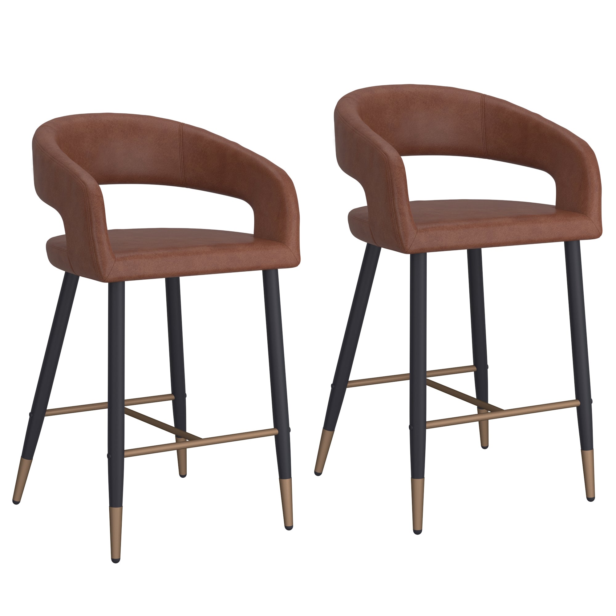 Crimson 26" Counter Stool, Set Of 2