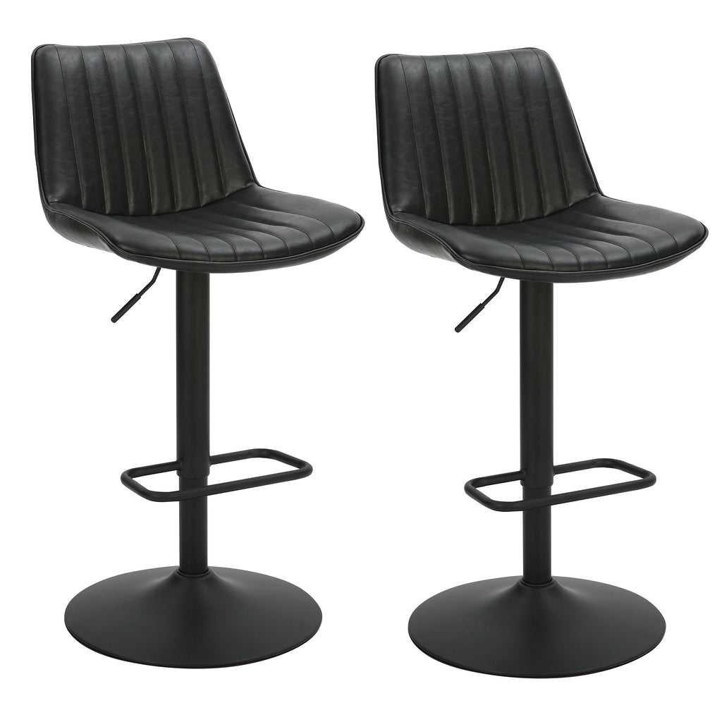 Kosi Adjustable Air-Lift Stool, Set Of 2