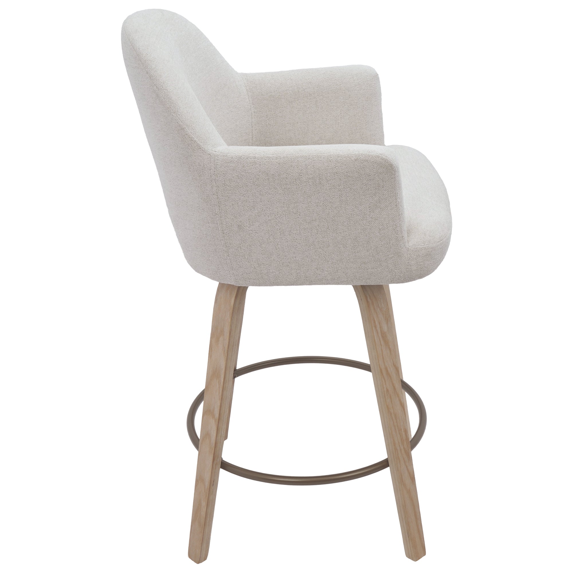 Torra 26" Counter Stool W/Swivel, Set Of 2