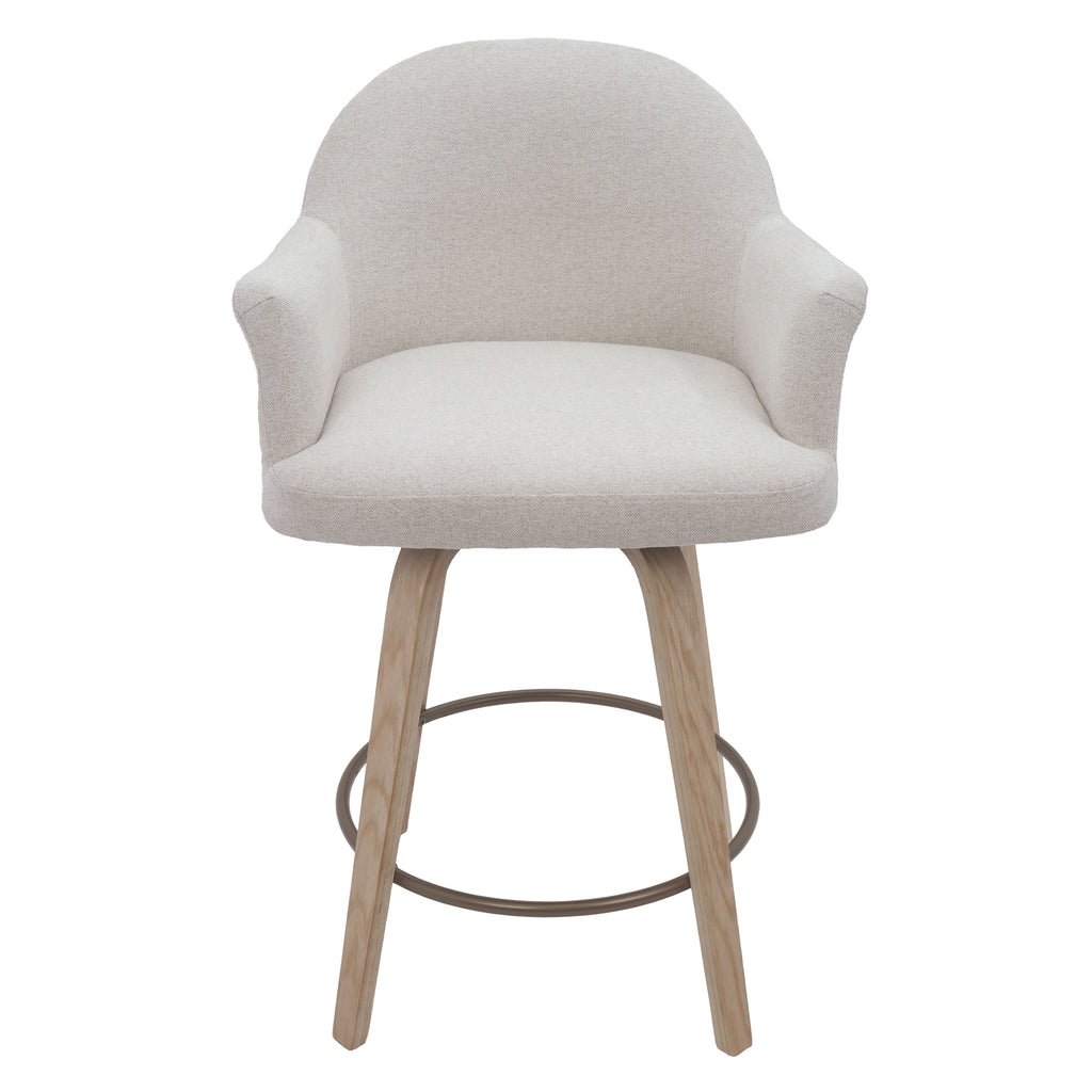 Torra 26" Counter Stool W/Swivel, Set Of 2