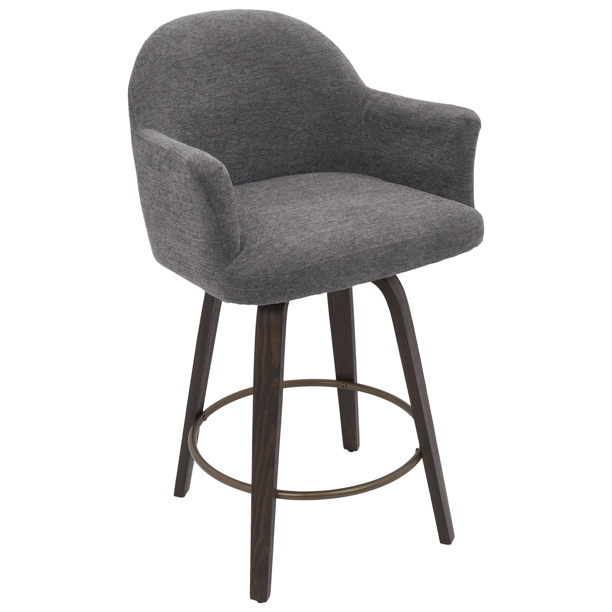 Torra 26" Counter Stool W/Swivel, Set Of 2