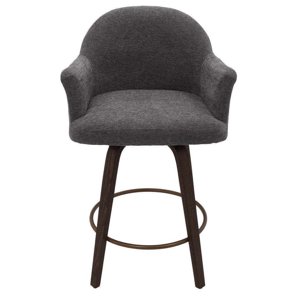 Torra 26" Counter Stool W/Swivel, Set Of 2