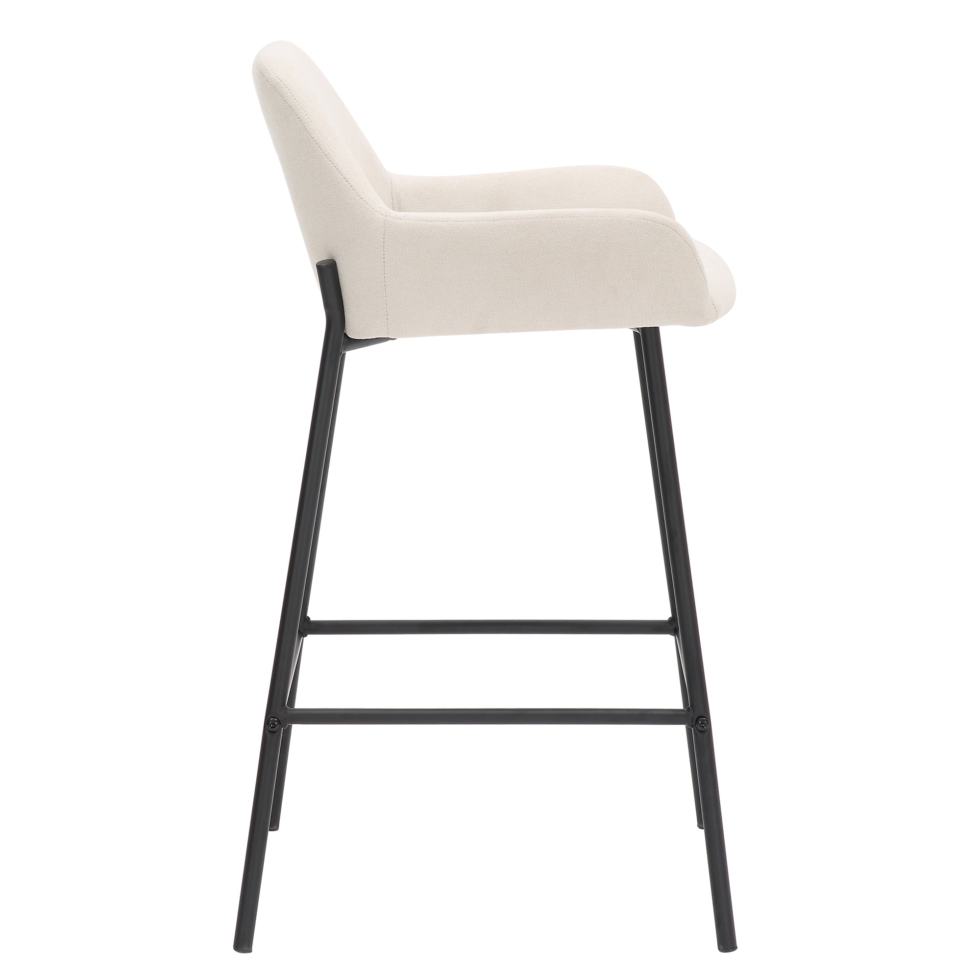 Baily 26" Counter Stool, Fabric, Set Of 2