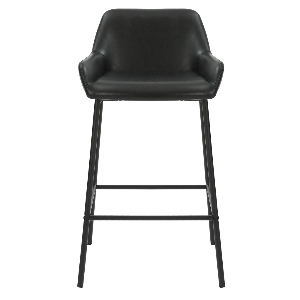 Baily 26" Counter Stool, Pu, Set Of 2