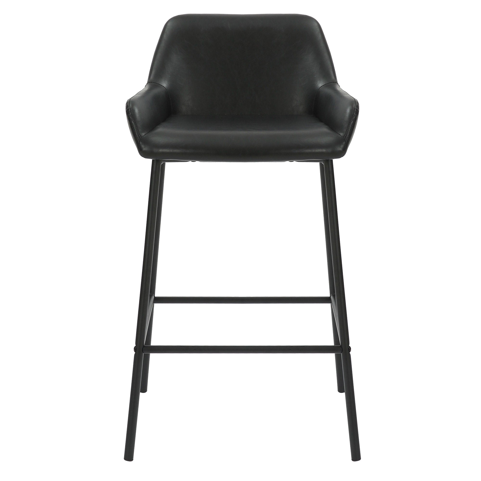 Baily 26" Counter Stool, Pu, Set Of 2