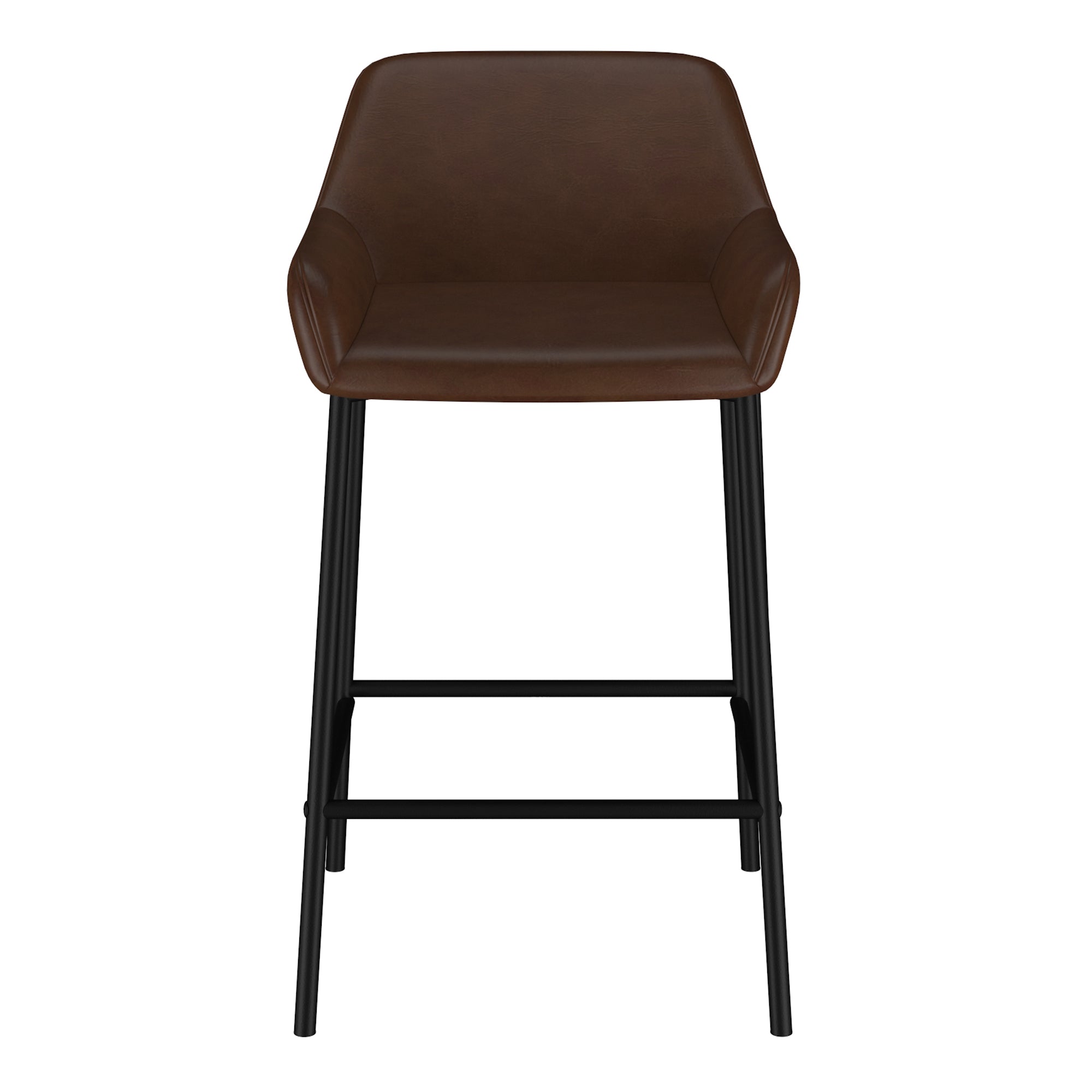 Baily 26" Counter Stool, Pu, Set Of 2
