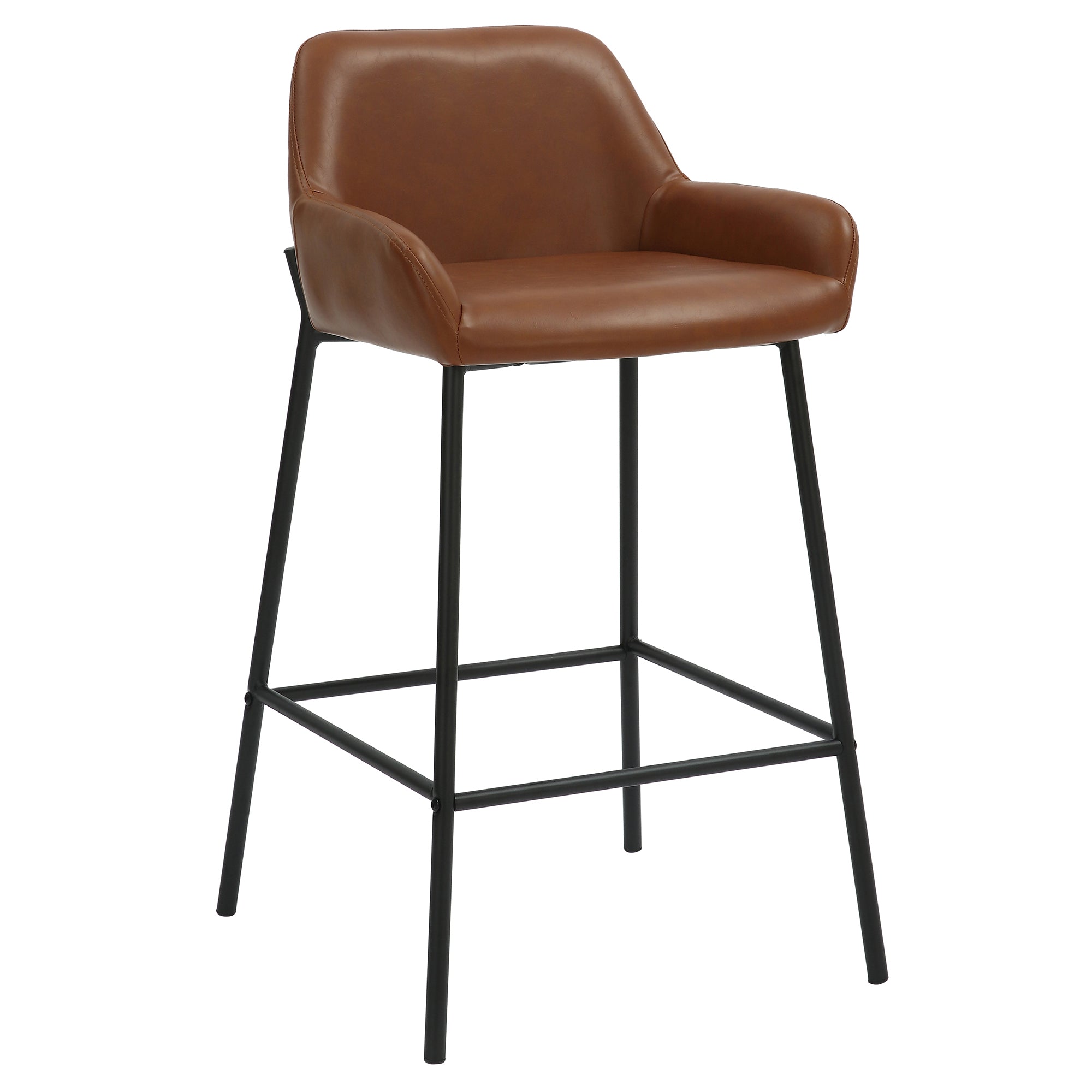 Baily 26" Counter Stool, Pu, Set Of 2