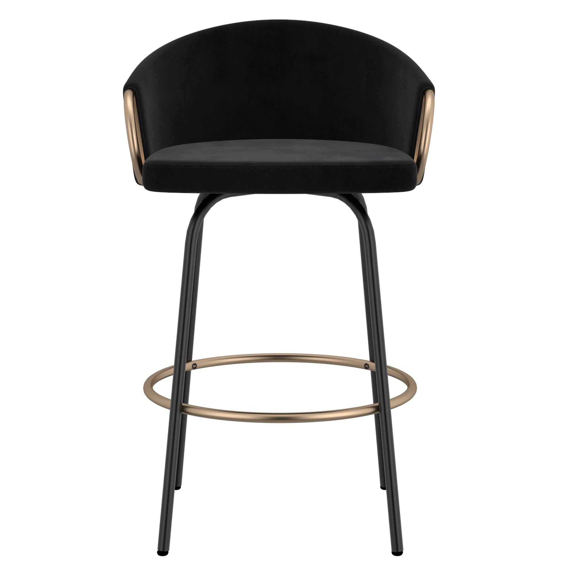 Lavo 26" Counter Stool W/Swivel, Set Of 2