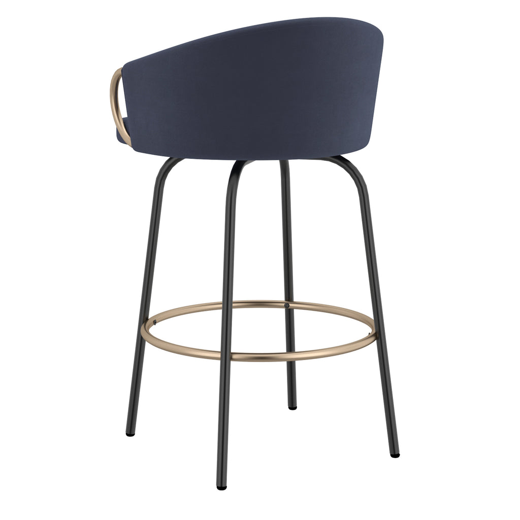 Lavo 26" Counter Stool W/Swivel, Set Of 2