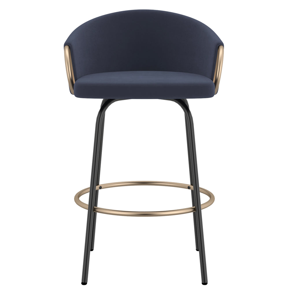 Lavo 26" Counter Stool W/Swivel, Set Of 2