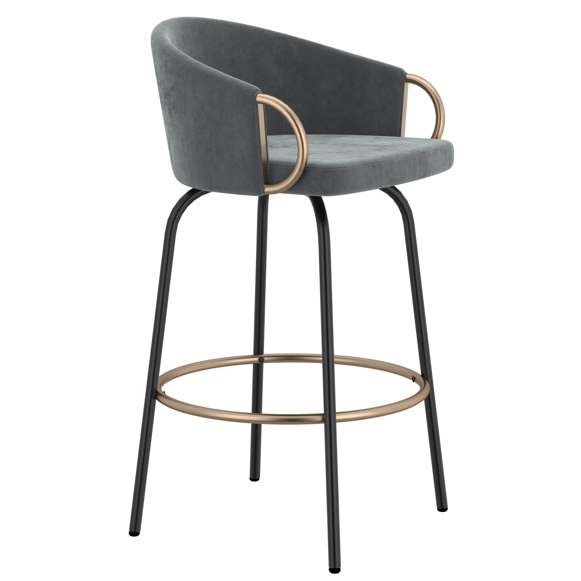 Lavo 26" Counter Stool W/Swivel, Set Of 2