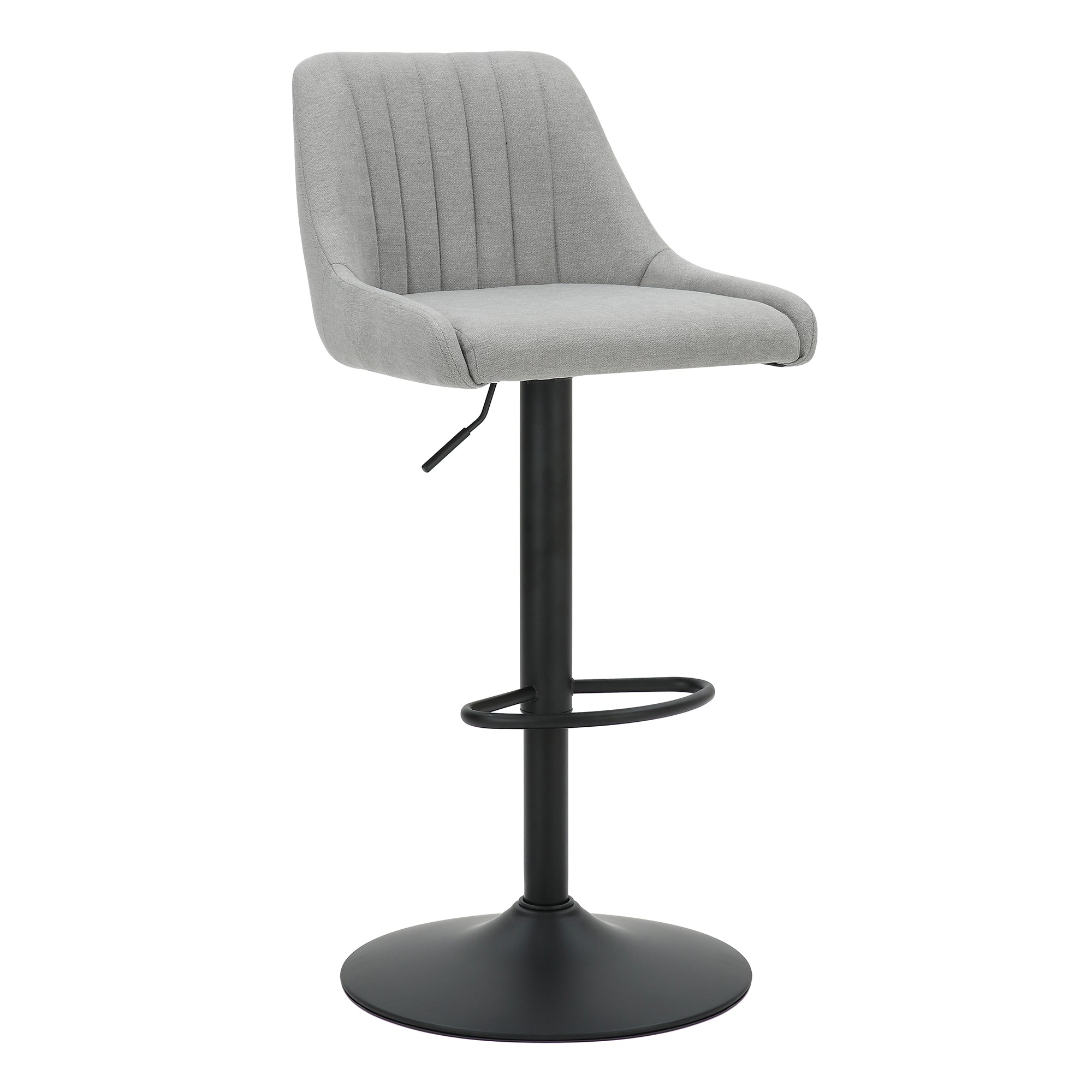 Kron Air-Lift Stool, Fabric, Set Of 2