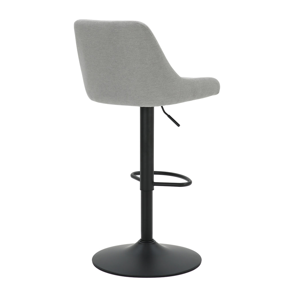 Kron Air-Lift Stool, Fabric, Set Of 2