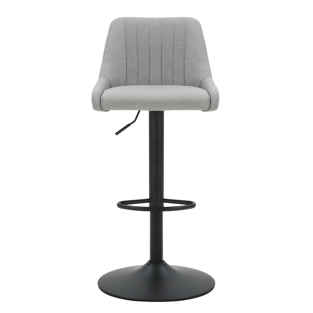 Kron Air-Lift Stool, Fabric, Set Of 2