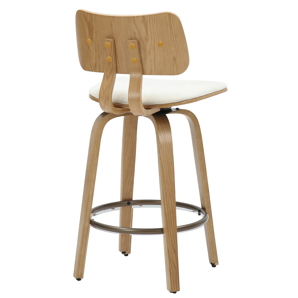 Zuni 26" Counter Stool W/Swivel, Fabric