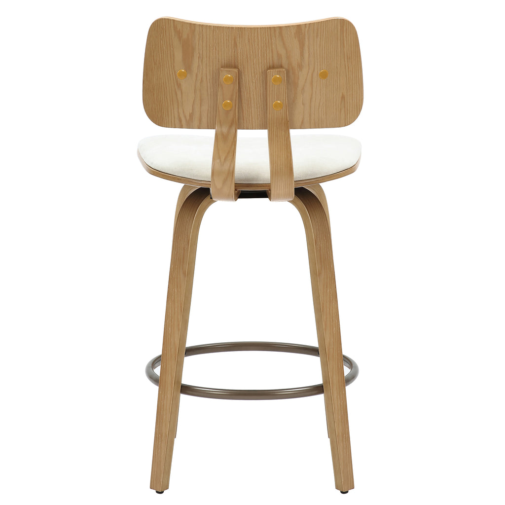 Zuni 26" Counter Stool W/Swivel, Fabric