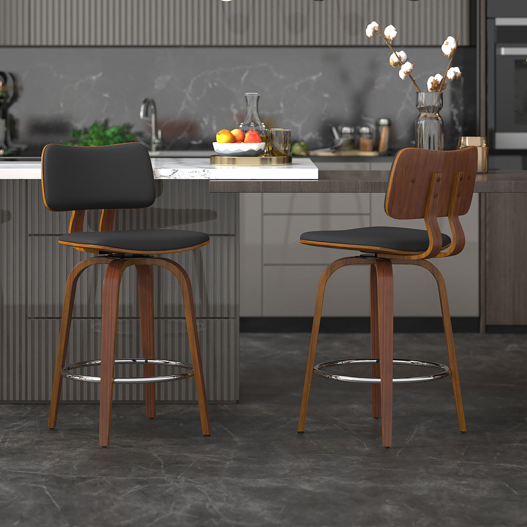 Zuni 26" Counter Stool W/Swivel, Pu