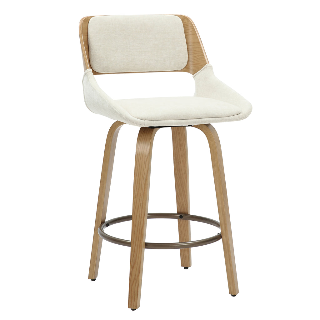 Hudson 26" Counter Stool W/Swivel, Fabric