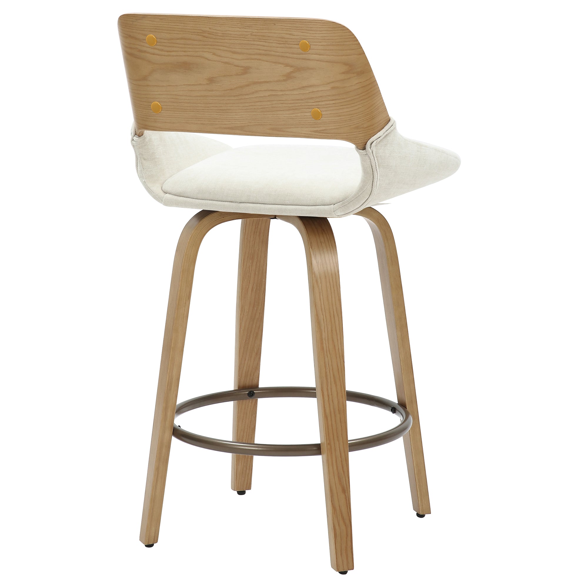 Hudson 26" Counter Stool W/Swivel, Fabric