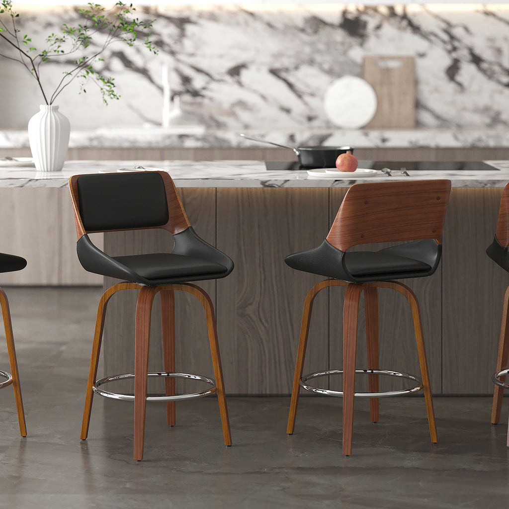 Hudson 26" Counter Stool W/Swivel, Pu