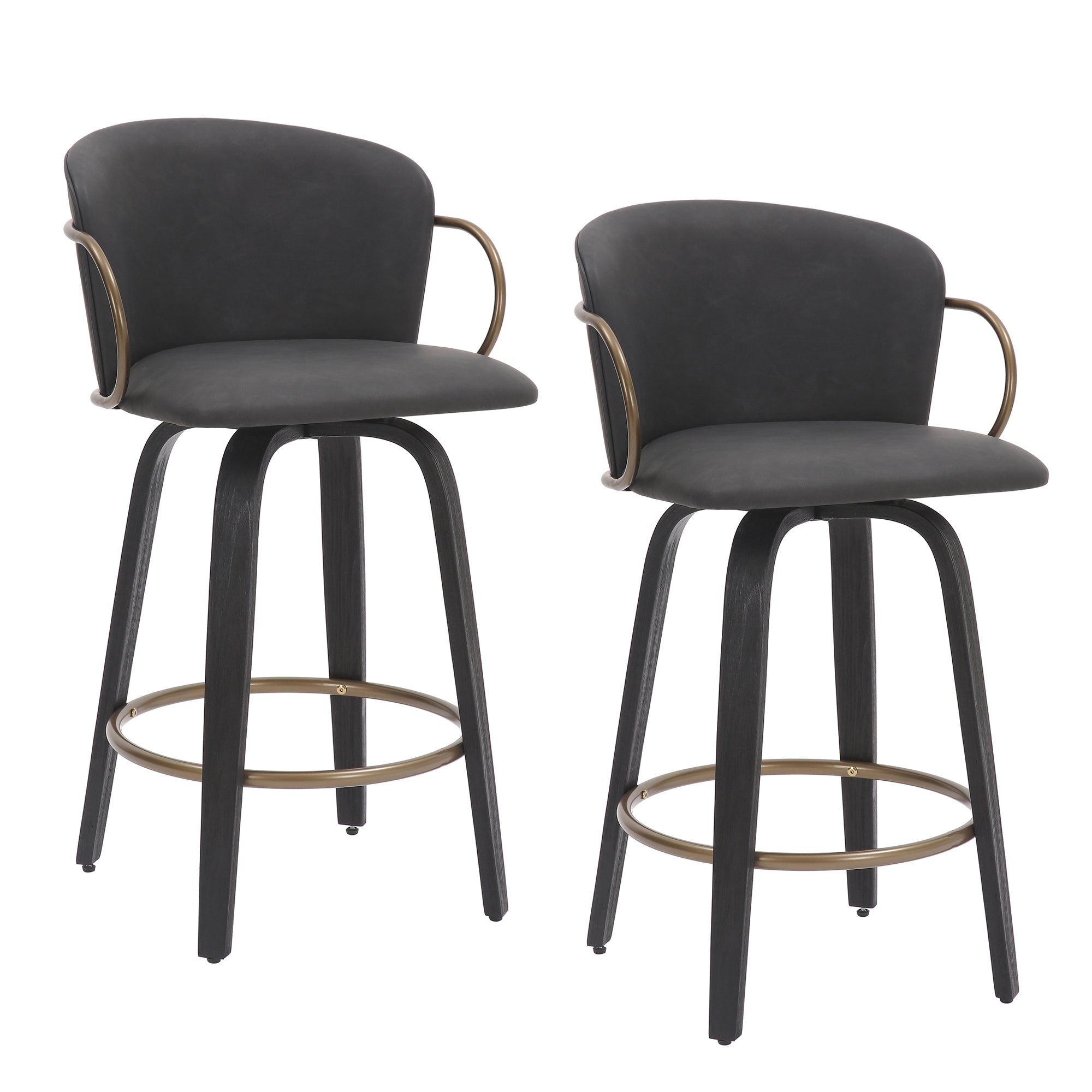Lawson 26" Counter Stool W/Swivel, Set Of 2